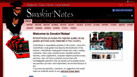 What Smokinnotes.com website looked like in 2017 (6 years ago)
