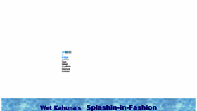 What Splashinfashion.com website looked like in 2017 (6 years ago)