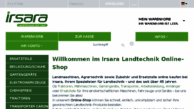 What Shop-irsara.it website looked like in 2017 (6 years ago)