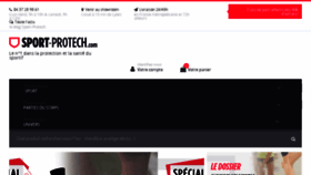 What Sport-protech.com website looked like in 2017 (6 years ago)