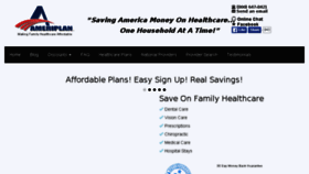 What Savewithdiscounthealthcare.com website looked like in 2017 (6 years ago)