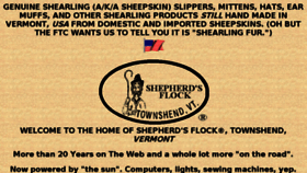 What Shepherdsflock.com website looked like in 2017 (6 years ago)
