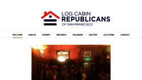 What Sflogcabin.org website looked like in 2017 (6 years ago)