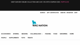 What Shopwagnation.com website looked like in 2017 (6 years ago)