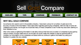 What Sellgoldcompare.info website looked like in 2017 (6 years ago)