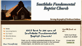 What Southlakefundamental.com website looked like in 2017 (6 years ago)