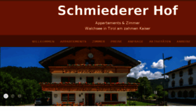 What Schmiederer-hof.com website looked like in 2017 (6 years ago)