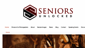 What Seniorsunlocked.com website looked like in 2017 (6 years ago)