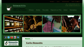 What Shimautita.or.tz website looked like in 2017 (6 years ago)