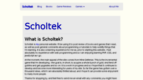 What Scholtek.com website looked like in 2017 (6 years ago)