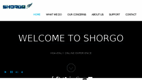 What Shorgo.com website looked like in 2017 (6 years ago)