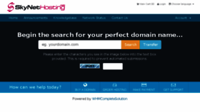 What Skynetbilling.com website looked like in 2017 (6 years ago)