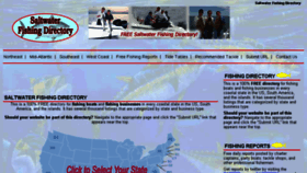 What Saltwater-fishing-directory.com website looked like in 2017 (6 years ago)