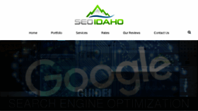 What Seoidaho.com website looked like in 2017 (6 years ago)