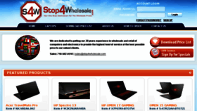 What Stop4wholesale.com website looked like in 2017 (6 years ago)