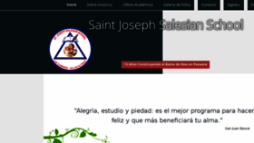 What Saintjosephsalesian.com website looked like in 2017 (6 years ago)