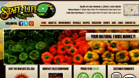 What Staffoflifemarket.com website looked like in 2017 (6 years ago)