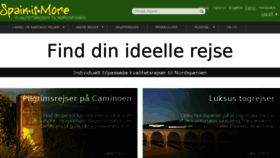 What Spainismore.dk website looked like in 2017 (6 years ago)
