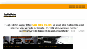 What Saritaksiplakasi.com website looked like in 2017 (6 years ago)