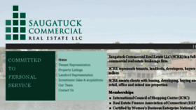 What Saugatuckcommercial.com website looked like in 2017 (6 years ago)