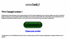 What Samedisoir.fr website looked like in 2017 (6 years ago)