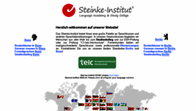 What Steinke-institut.de website looked like in 2017 (6 years ago)