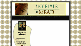 What Skyriverbrewing.com website looked like in 2017 (6 years ago)