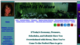 What Spiritofnature.org website looked like in 2017 (6 years ago)