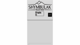 What Shymbulakhotel.kz website looked like in 2017 (6 years ago)