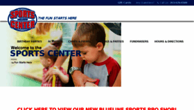What Sportscenterct.com website looked like in 2017 (6 years ago)