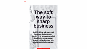 What Soft.se website looked like in 2017 (6 years ago)