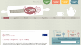 What Spearmintkitchen.com website looked like in 2017 (7 years ago)