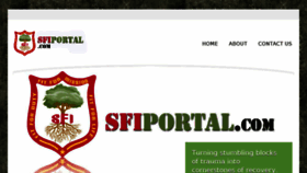 What Sfiportal.com website looked like in 2017 (6 years ago)