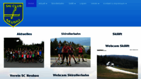 What Skiclub-neubau.de website looked like in 2017 (6 years ago)