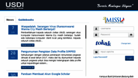 What Simadir.unud.ac.id website looked like in 2017 (6 years ago)