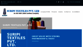 What Suripitextiles.com website looked like in 2017 (6 years ago)