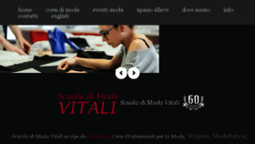 What Scuolavitali.com website looked like in 2017 (6 years ago)