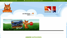 What Spieleluchs.de website looked like in 2017 (6 years ago)