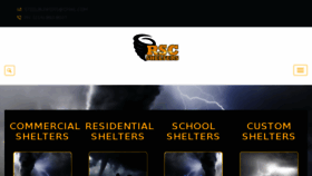 What Supertornadoshelters.com website looked like in 2017 (6 years ago)