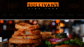 What Sullivansfinefood.com website looked like in 2017 (6 years ago)