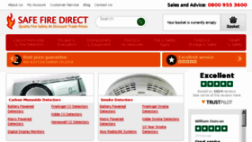 What Safefiredirect.co.uk website looked like in 2017 (6 years ago)