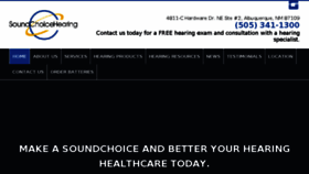 What Soundchoiceofabq.com website looked like in 2017 (6 years ago)