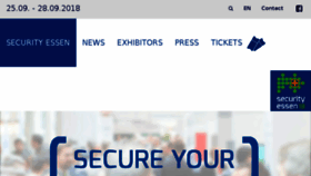 What Security-messe.de website looked like in 2017 (6 years ago)