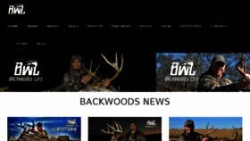 What Southernbackwoods.com website looked like in 2017 (6 years ago)