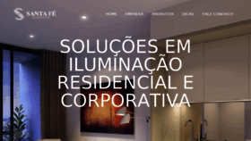 What Santafeiluminacao.com.br website looked like in 2017 (6 years ago)