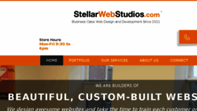 What Stellarwebstudios.com website looked like in 2017 (6 years ago)