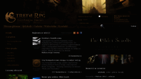 What Strefarpg.pl website looked like in 2017 (6 years ago)