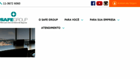 What Safegroup.com.br website looked like in 2017 (7 years ago)