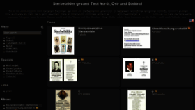 What Sterbebilder.schwemberger.at website looked like in 2017 (6 years ago)