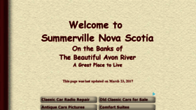 What Summerville-novascotia.com website looked like in 2017 (7 years ago)